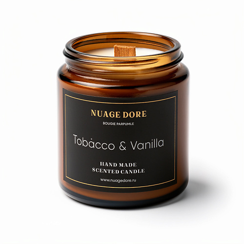 

NUAGE DORE Ароматическая свеча «tobacco & vanilla» 120, Ароматическая свеча «tobacco & vanilla»