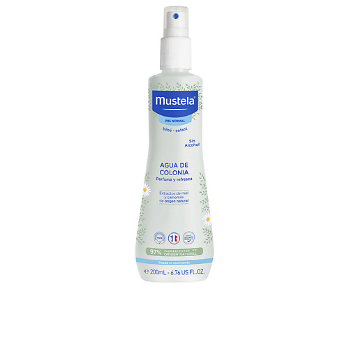 

MUSTELA Детский одеколон Agua de colonia, без спирта 200, Детский одеколон Agua de colonia, без спирта