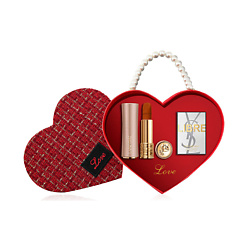 Набор: L’Absolu Rouge Intimatte + Пробник парфюмерной воды YSL Libre + Подарочная коробка