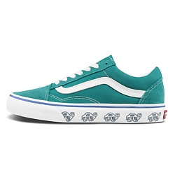 Кроссовки Sidewall Print Old Skool Blue