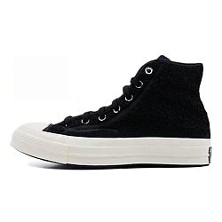 Кроссовки Chuck 70 Varsity High Black Sherpa