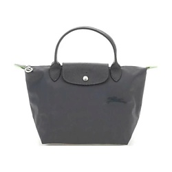 Сумка Le Pliage Green Recycled Nylon Handbag Small Size Women's Graphite Black