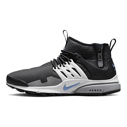 Кроссовки Air Presto Mid Utility Antracite Summit White Particle Grey University Blue