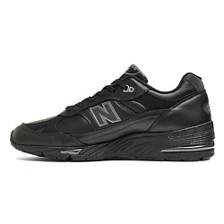 Кроссовки 991 Leather Black Grey