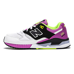Кроссовки NB 530 Running Shoes Low-Top White/Black/Purple