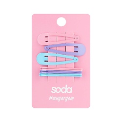 Набор заколок для волос пастельных цветов #sugargem