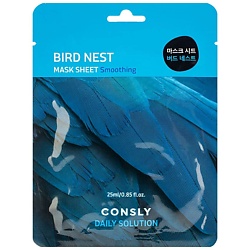 Тканевая маска для лица с экстрактом ласточкиного гнезда Facial Tissue Mask With Swallow Nest Extract