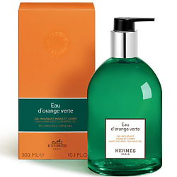 HERMES Гель для очищения рук и тела Eau D'Orange Verte