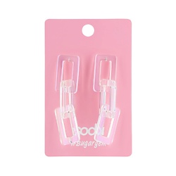 Серьги HOLO CHAIN #sugargem