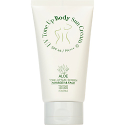 Солнцезащитный крем для лица и тела с алоэ, SPF46/PА+++ UV Tone Up Body Sun Cream Aloe