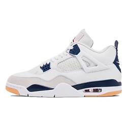 Баскетбольные кроссовки с высоким верхом Air 4 'Navy'