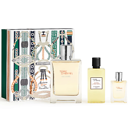 HERMES Набор Terre d'Hermes Eau Givree: Парфюмерная вода + Миниатюра + Гель для душа