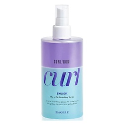 Спрей для укладки волос Curl Wow SHOOK Mix + Fix Bundling Spray