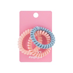 Набор резинок для волос PINK AND GREY #sugargem