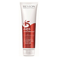 Кондицирующий шампунь 45 Days Brave Reds
