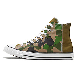 Кроссовки Chuck Taylor All Star Hi Half Green Camo