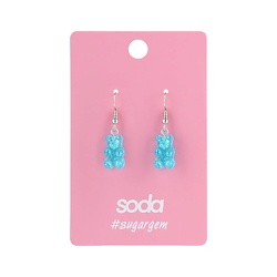 Серьги BLUE BEARS #sugargem
