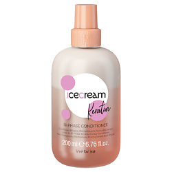 Двухфазный укрепляющий спрей для волос с кератином Keratin
