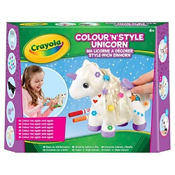 Набор Colour'N'Style Unicorn: Фигурка единорога, смываемые фломастеры и аксессуары