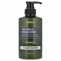 Шампунь Детская присыпка Baby Powder Tea Tree & Macadamia Shampoo
