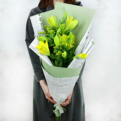 Букет из лилий