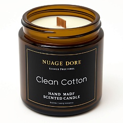 Ароматическая свеча «clean cotton»