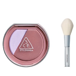 Набор: Румяна и хайлайтер Blushlighter + Кисть для румян Blush Brush