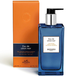 HERMES Парфюмированный гель-шампунь для тела и волос Eau De Citron Noir