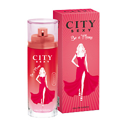 Туалетная вода женская City Sexy Be a Flame