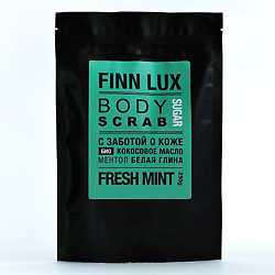 СКРАБ для тела "MINT-LIME+Sugar" с маслом мяты перечной и лаймом