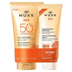 Набор  Sun Summer Protection Set: Лосьон SPF50 + Гель-шампунь