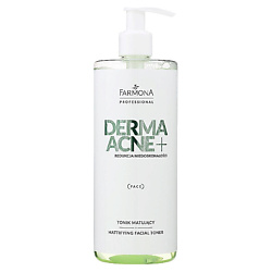 Тоник Грушевый с содержанием AHA кислот Dermaacne+ Antibacterial