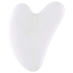 Массажная пластина Guasha white jadeite