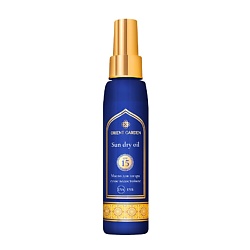 Масло для загара сухое водостойкое SPF15 Sun Dry Oil