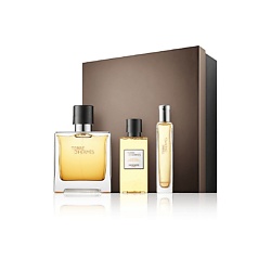 HERMES Набор Terre d'Hermes Parfum: Парфюмерная вода + Миниатюра + Шампунь-гель для душа