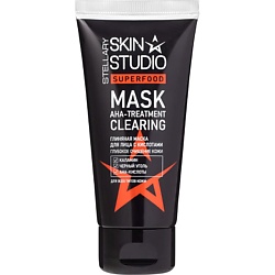 Глиняная маска для лица с кислотами Superfood Aha-Treatment Clearing Mask