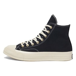Кроссовки Chuck 70 High Black Gold Star