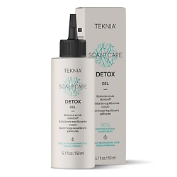 Скраб-гель отшелушивающий освежающий от перхоти Teknia Scalp Care Detox Gel