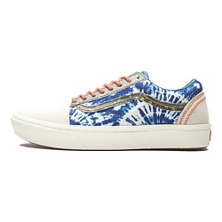 Кроссовки Comfycush Old Skool Tie dye 'Blue White'