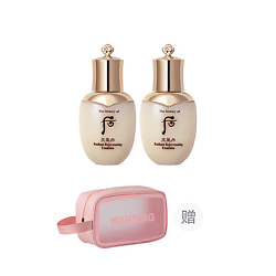 Набор миниатюр Cheongidan Radiant Rejuvenating Emulsion + Косметичка