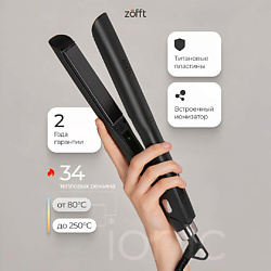 Выпрямитель для волос с дисплеем и титановыми пластинами lonic (HS-500)