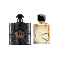 Набор миниатюр парфюмерной воды: Libre + Black Opium
