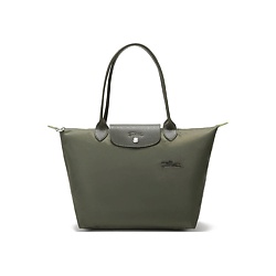 Сумка Le Pliage Green Eco Friendly Canvas Dumpling Bag Handbag Women's Forest Green