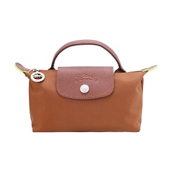 Сумка Le Pliage Green Cow Leather Trim Dumpling Bag