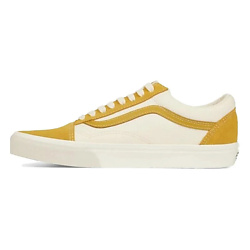 Кроссовки Old Skool Anti Slip Wear Resistant Low Top Skateboard Shoes Yellow