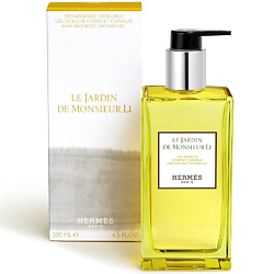 HERMES Парфюмированный гель для душа Le Jardin De Monsieur Li