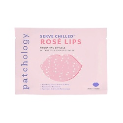 Увлажняющие гидрогелевые патчи для губ Serve Chilled Rose Lip Gels