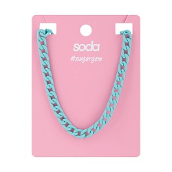 Ожерелье BLUE CHAIN #sugargem