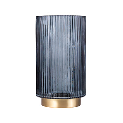 Стеклянная ваза для цветов и сухоцветов декор дома