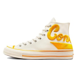Кроссовки Chuck 70 High Classic White Orange